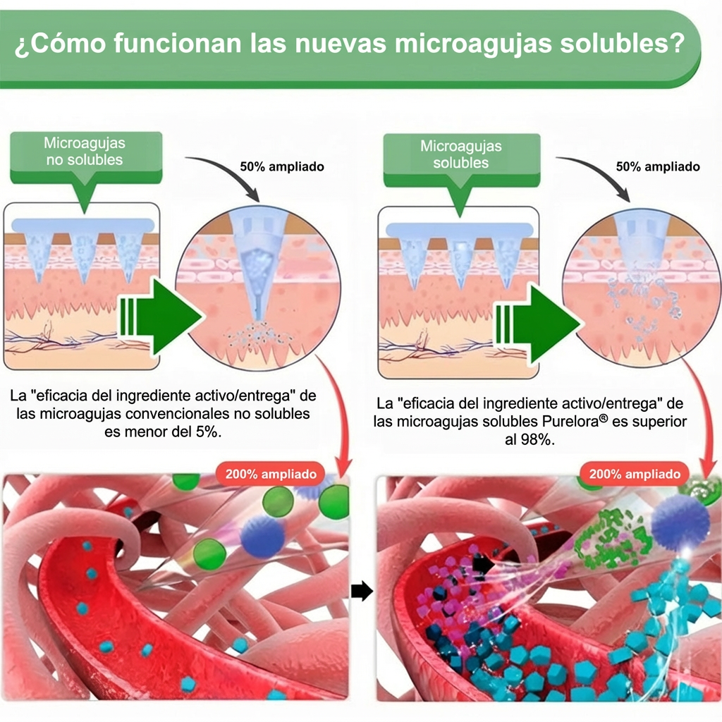 🇵🇦 Glorenda® Moringa + Berberina × NAD+ 10 en 1 | Parche Avanzado de Microagujas