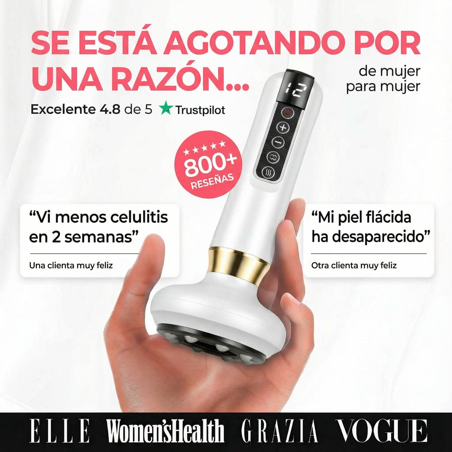 Bellavora Masajeador Anticelulitis