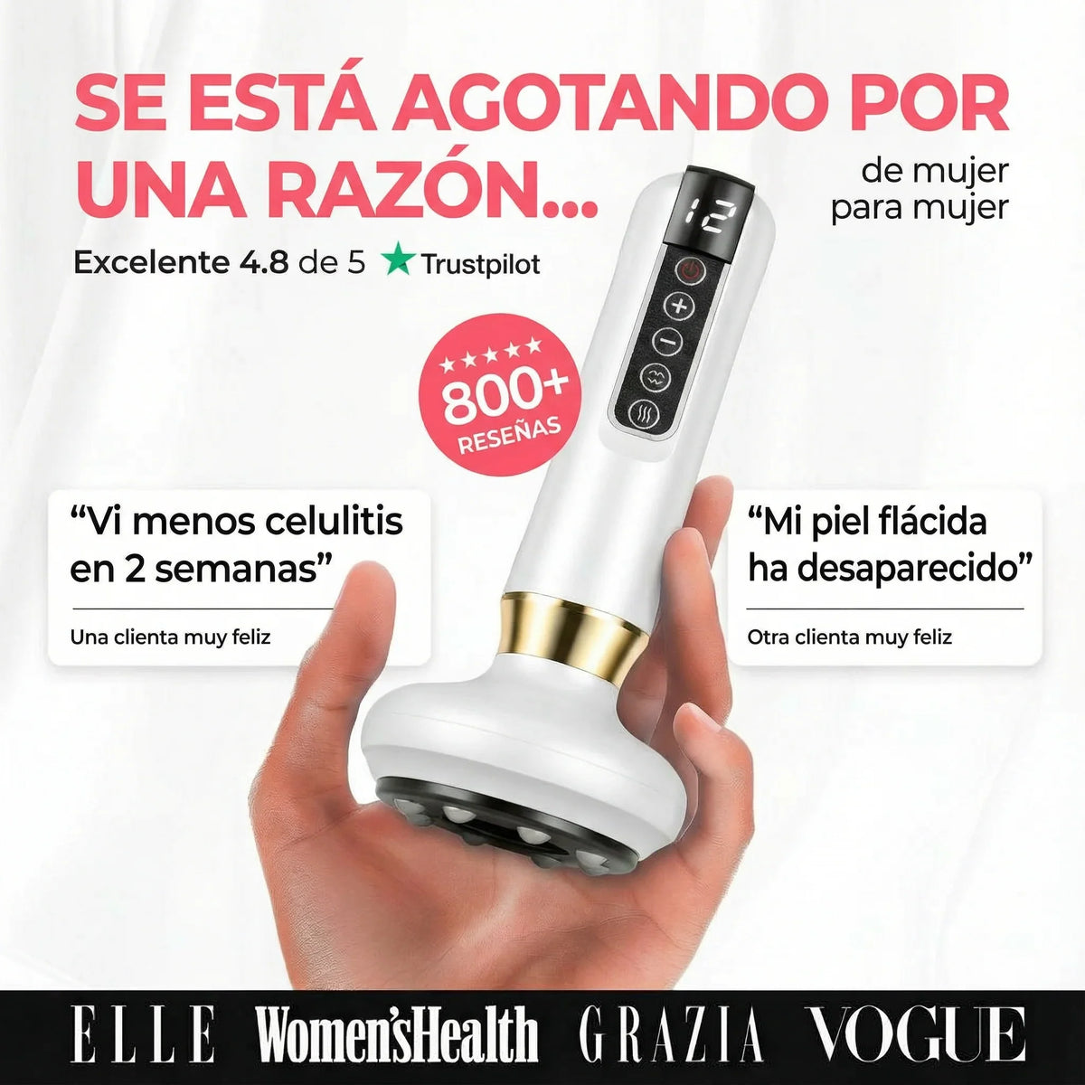 Masajeador anticelulitis